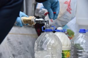 Dėl pieno supirkimo kainų protestavę ūkininkai nedaug ką tepasiekė.